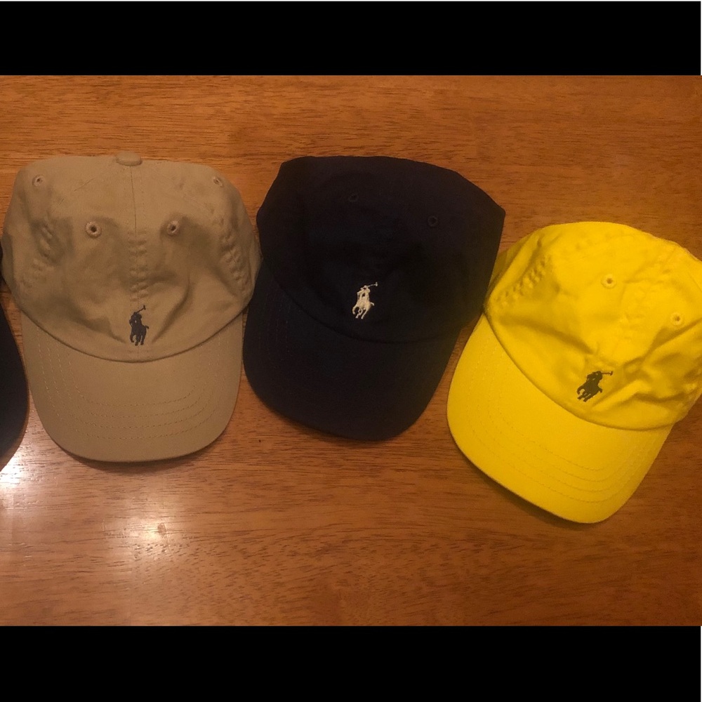 Toddler Ralph Lauren Polo hats- Size 12-24 M.